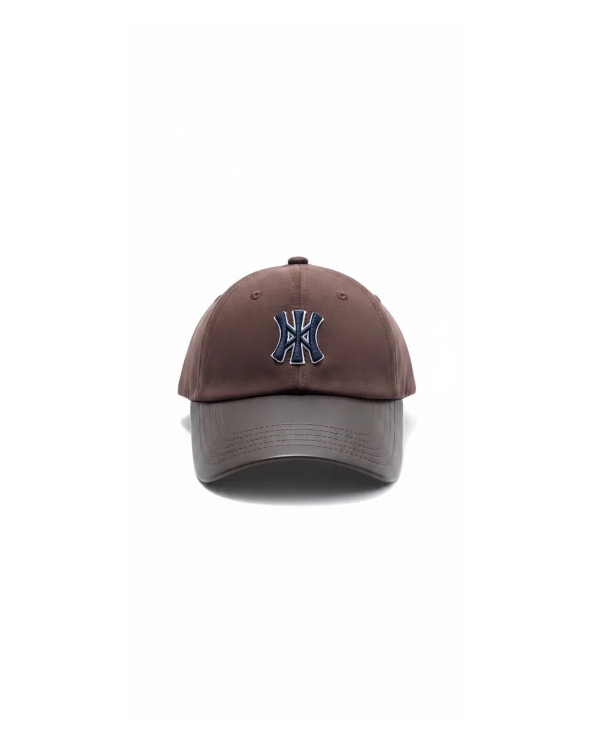 Premium Suede Baseball Cap with Leather Visor – Adjustable Unisex Cap